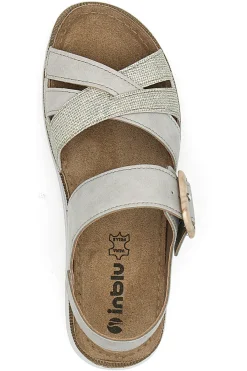 Sandali chiusi bianchi 47CN-INBLU Outlet