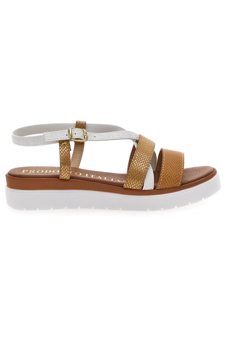 Sandali Cognac Made In Italy 4827-MIO TEMPO Outlet