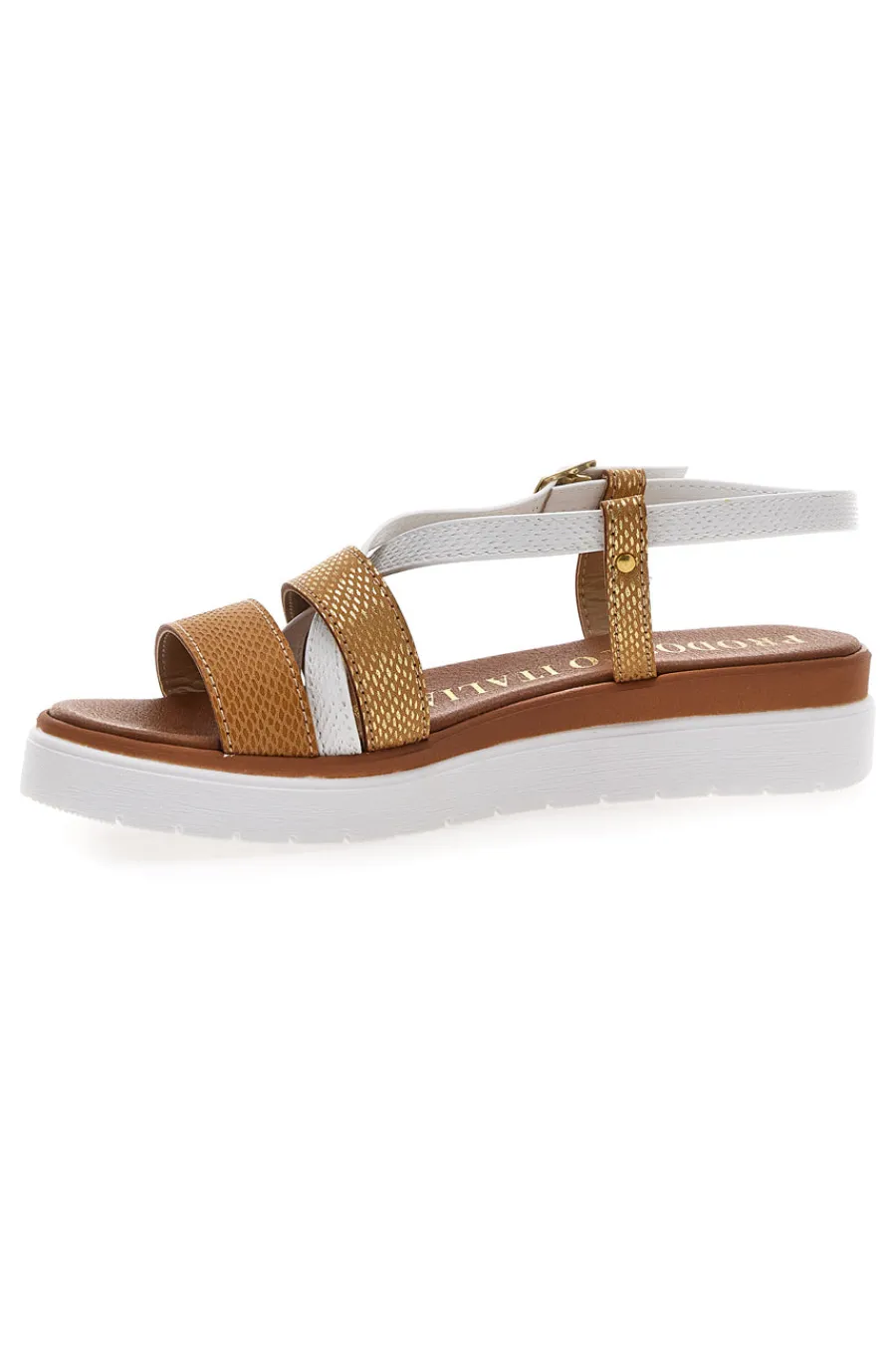 Sandali Cognac Made In Italy 4827-MIO TEMPO Outlet