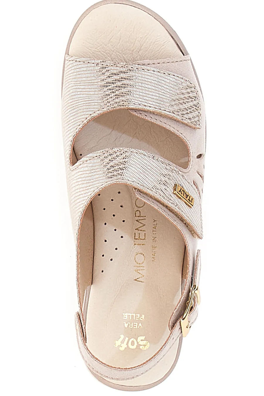 Sandali Comodi Slingback Panna 542292-MIO TEMPO Hot