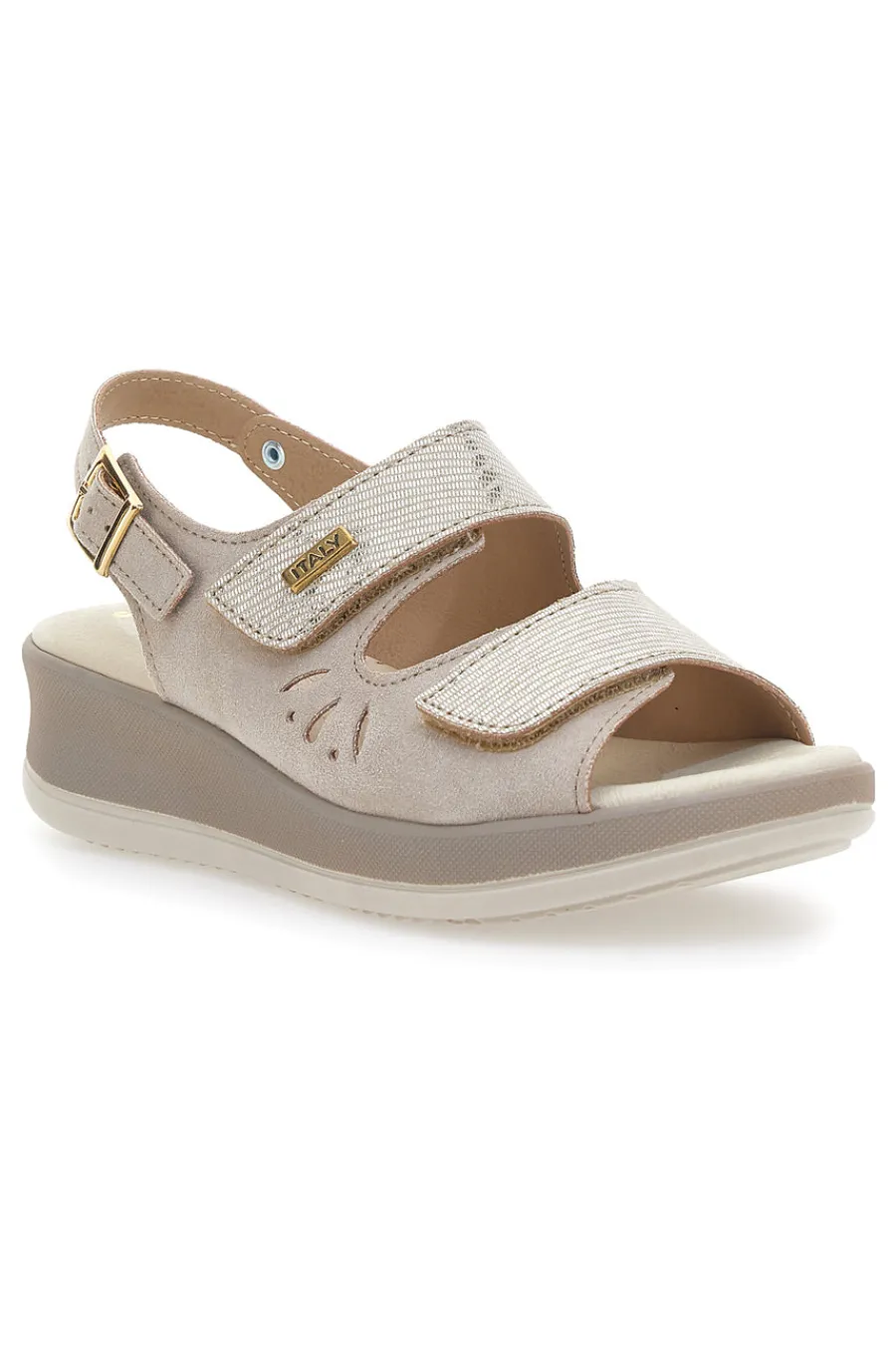 Sandali Comodi Slingback Panna 542292-MIO TEMPO Hot