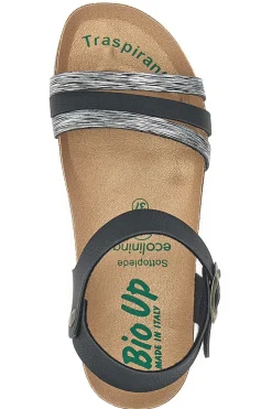 Sandali con Cinturino Neri 22308-BIO UP Clearance