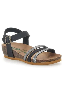 Sandali con Cinturino Neri 22308-BIO UP Clearance