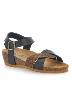 Sandali con Cinturino Neri 22711-BIO UP Discount