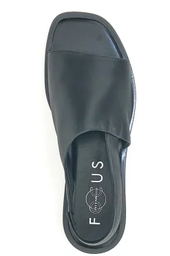 Sandali con Fascia in Pelle Nera e Elastico Posteriore 184987-PITTARELLO FOCUS Best