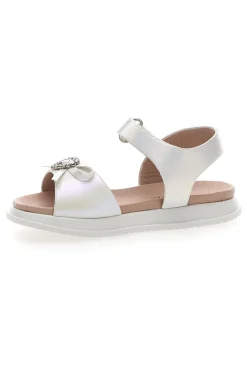 Sandali con Fiocco Bianchi 39244-PITT KIDS Outlet