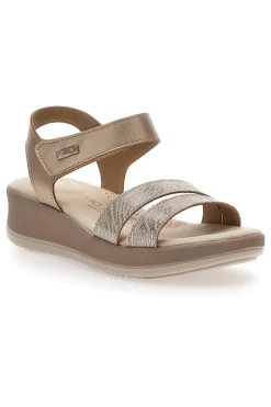 Sandali con Platform Gold 543139-MIO TEMPO Discount
