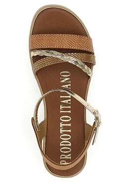 Sandali con Platform Marroni 4194-MIO TEMPO Discount