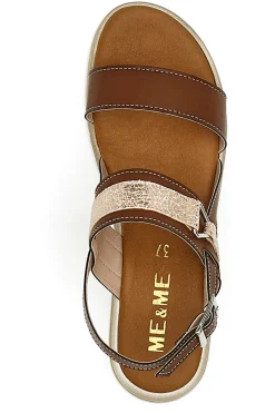 Sandali con Platform Me & Me 3225 Marroni-ME u0026 ME Outlet