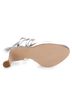Sandali con Tacco Alto Argento 4580-PITTARELLO LOVE Discount