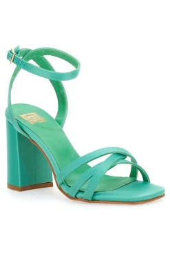 Sandali con tacco 2333 Menta-PITTARELLO ELITE Discount