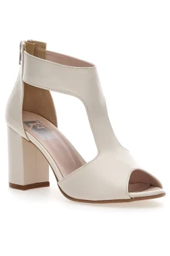 Sandali con Tacco 519 Panna-PITTARELLO LOVE Hot