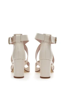 Sandali con Tacco 519 Panna-PITTARELLO LOVE Hot