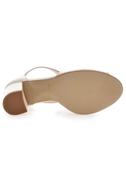 Sandali con Tacco 519 Panna-PITTARELLO LOVE Hot
