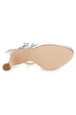 Sandali con tacco 4580 Argento-PITTARELLO LOVE Hot