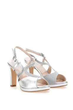 Sandali con tacco 4580 Argento-PITTARELLO LOVE Hot