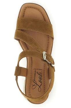 Sandali Cuoio con tacco e fibbia MK3909214-PITTARELLO LOOK