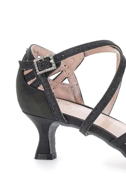 Sandali Da Ballo Neri Con Suola In Pelle 1460503-MON DIEU Clearance