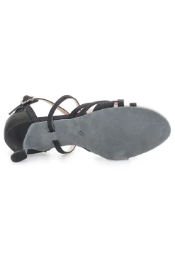 Sandali Da Ballo Neri Con Suola In Pelle 1460503-MON DIEU Clearance