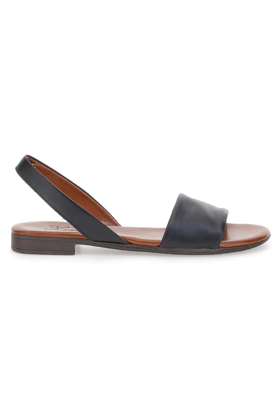 Sandali Flat Neri In Pelle 225140-PITTARELLO LOOK Best