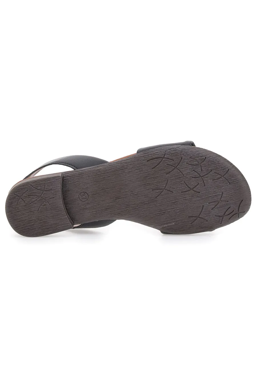 Sandali Flat Neri In Pelle 225140-PITTARELLO LOOK Best