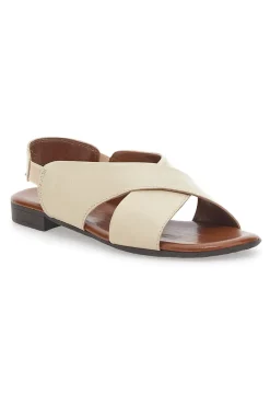 Sandali Flat Sand In Vera Pelle 225435-PITTARELLO LOOK