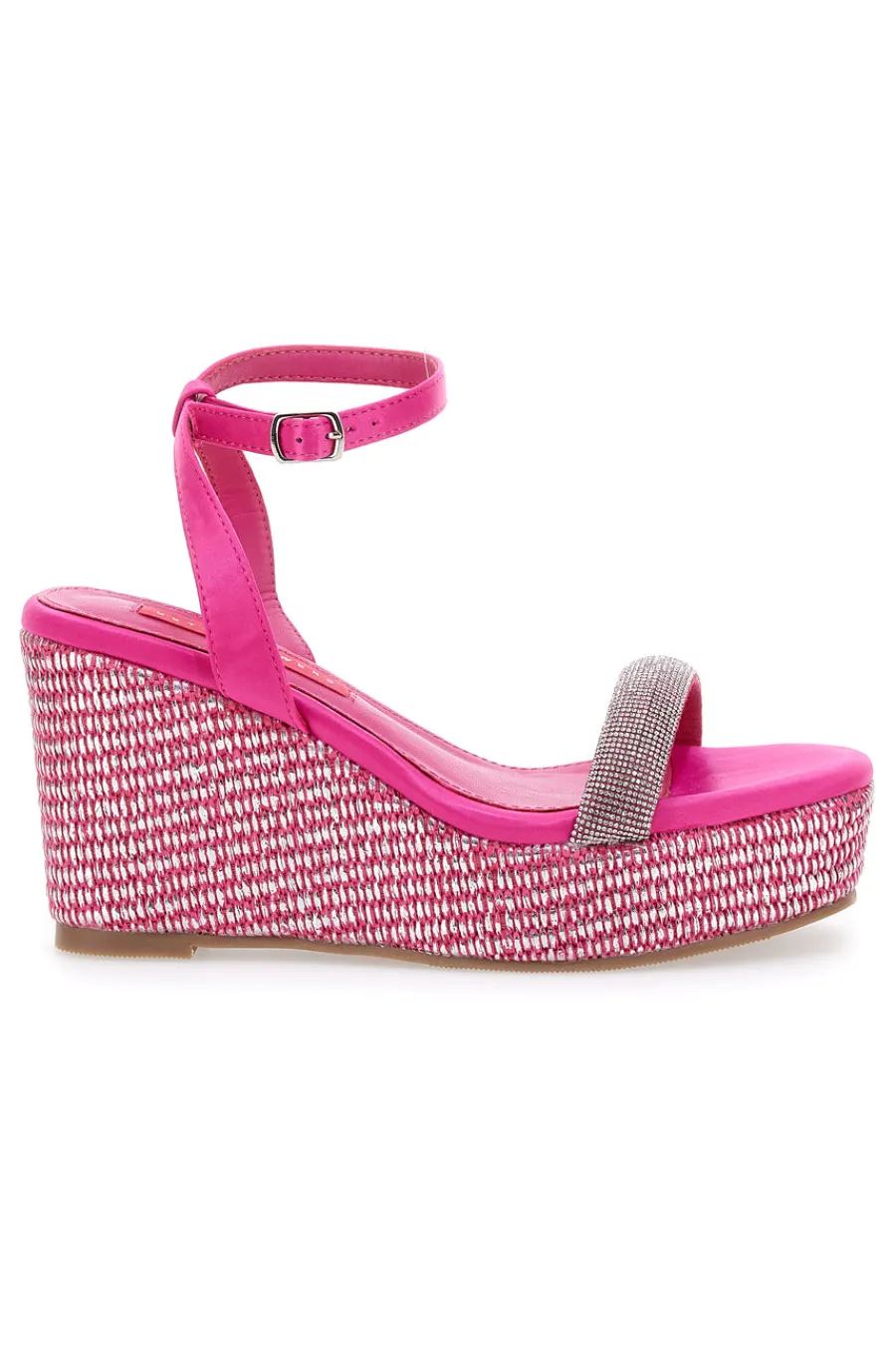Sandali Con Cinturino e Zeppa 10 cm 1402-BETTYFLOWERS