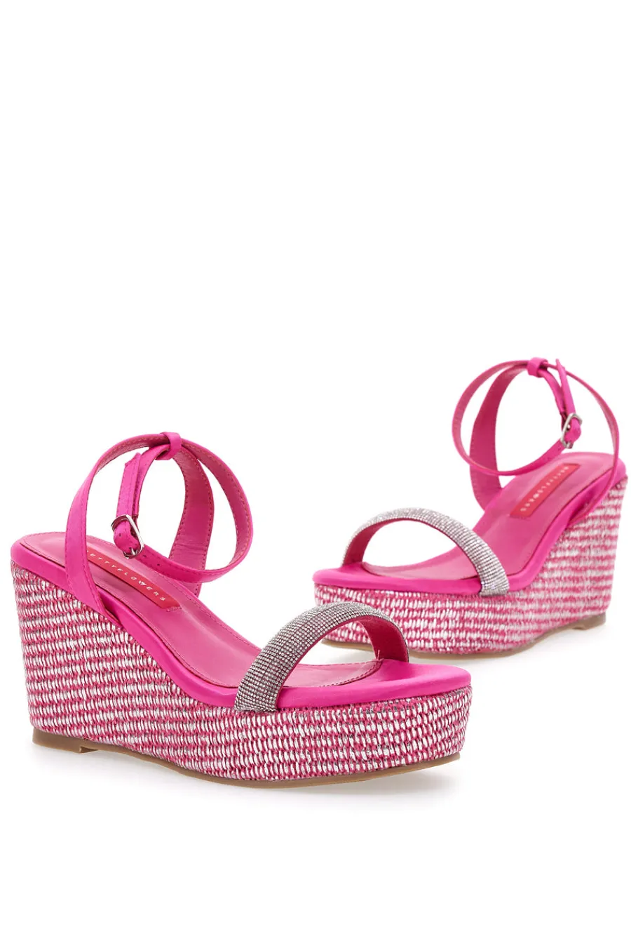 Sandali Con Cinturino e Zeppa 10 cm 1402-BETTYFLOWERS