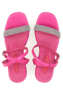Sandali Con Cinturino e Zeppa 10 cm 1402-BETTYFLOWERS
