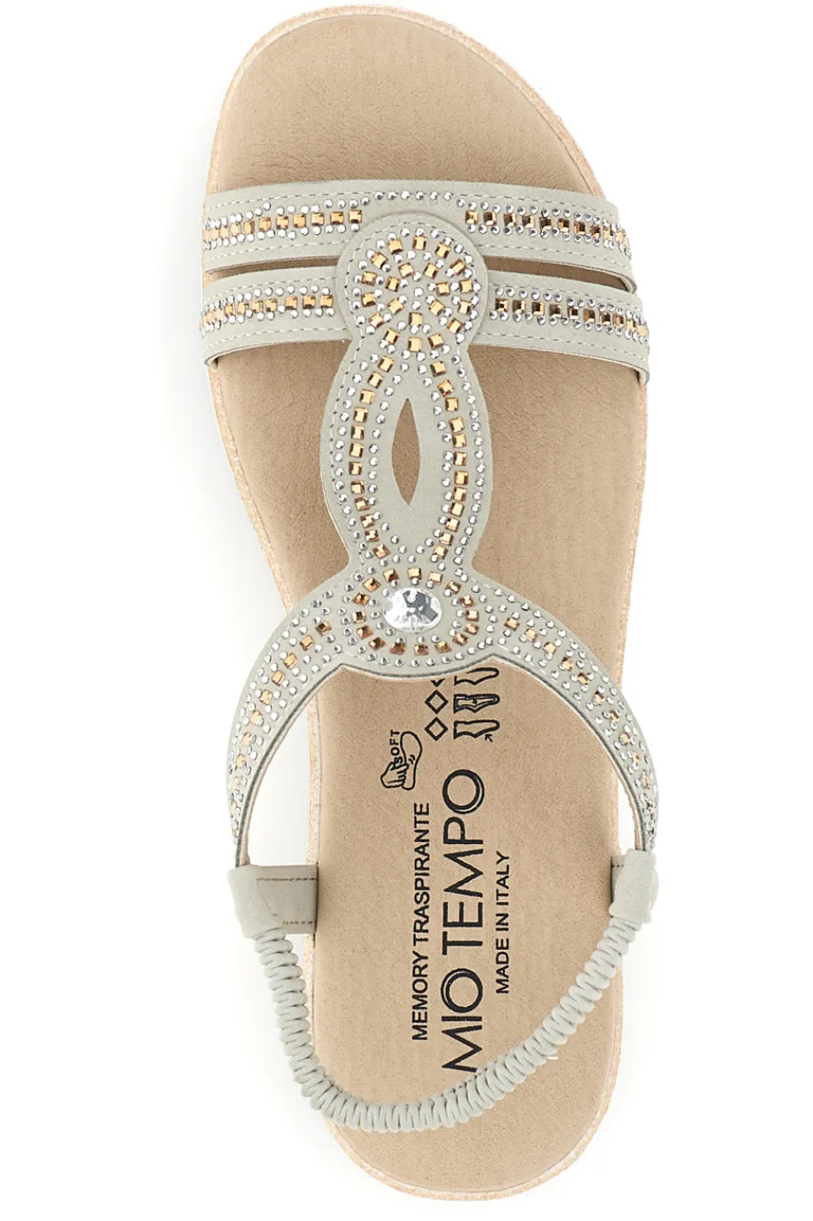 Sandali con strass LR263702-MIO TEMPO Outlet