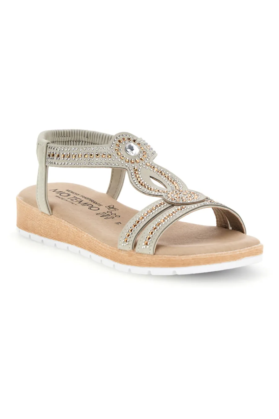 Sandali con strass LR263702-MIO TEMPO Outlet