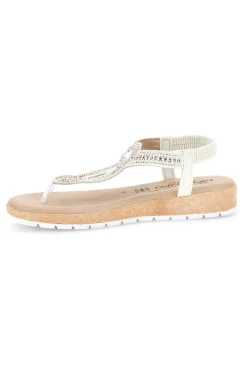 Sandali ghiaccio infradito con strass LR263703-MIO TEMPO Clearance