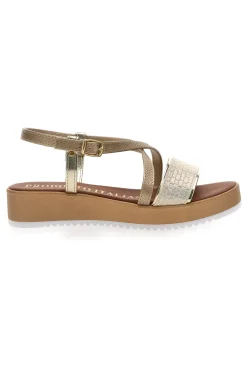 Sandali Gold Estivi Made in Italy 4161-MIO TEMPO Sale