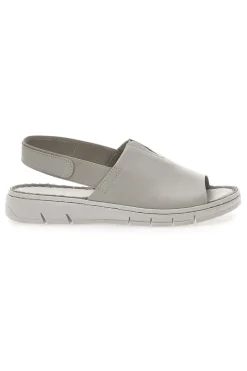 Sandali Grigi con Elastico Posteriore in Vera Pelle 3316134-PITTARELLO FOCUS Discount