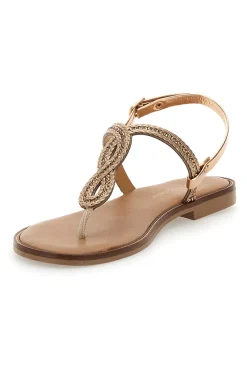 Sandali Infradito Oro Rosa da Donna 5418-LE HAVRE PARIS Clearance