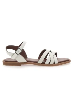 Sandali in vera pelle intrecciati con cinturino alla caviglia DS02-PITTARELLO SUN Outlet