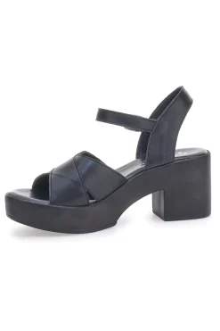 Sandali in vera pelle neri PITT.LOVE 315671082-PITTARELLO LOVE Hot