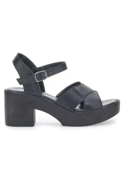 Sandali in vera pelle neri PITT.LOVE 315671082-PITTARELLO LOVE Hot
