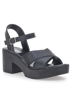 Sandali in vera pelle neri PITT.LOVE 315671082-PITTARELLO LOVE Hot