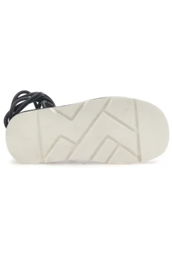 Sandali Lace-Up Neri 3770-GRAZIE