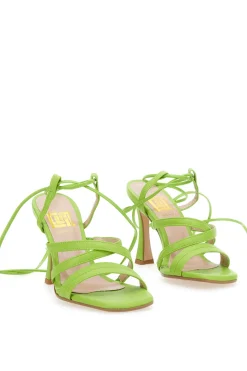 Sandali Lace-Up 591 Verde Mela-PITTARELLO ELITE Clearance