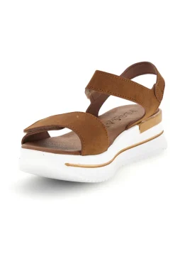 Sandali marroni con cinturini regolabili 272429-PLOCADI Outlet