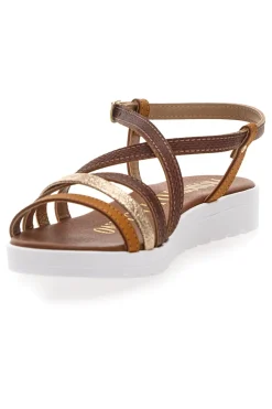 Sandali Marroni con Cinturino 8103-MIO TEMPO Sale