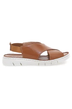 Sandali Marroni con Elastico Posteriore e Tomaia in Pelle 3324229-PITTARELLO FOCUS Sale
