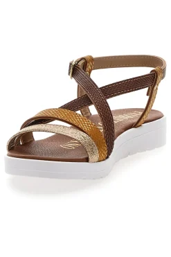 Sandali Marroni Made in Italy 8864-MIO TEMPO Sale