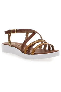 Sandali Marroni Multy Listini Made in Italy 8103-MIO TEMPO Outlet