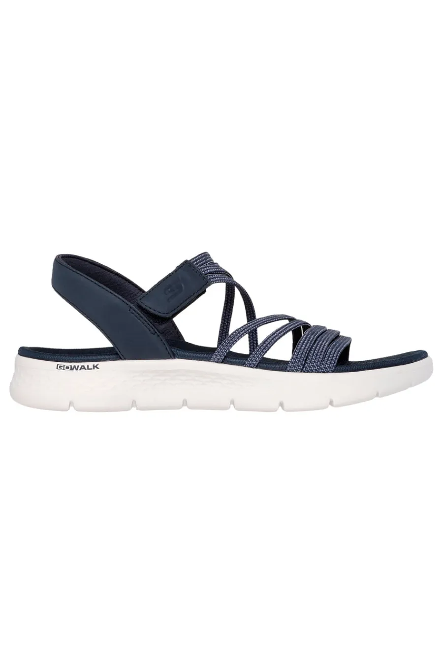 Sandali Navy con cinturini elastici GO WALK FLEX SANDAL EMMA-SKECHERS