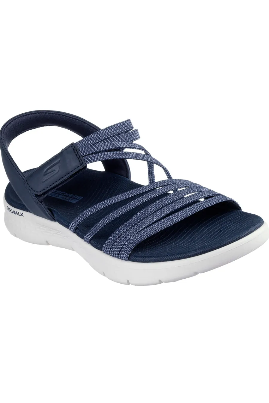 Sandali Navy con cinturini elastici GO WALK FLEX SANDAL EMMA-SKECHERS