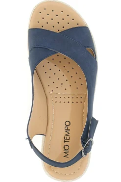 Sandali Slingback Con Platform MIN9180-MIO TEMPO New