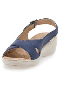 Sandali Slingback Con Platform MIN9180-MIO TEMPO New